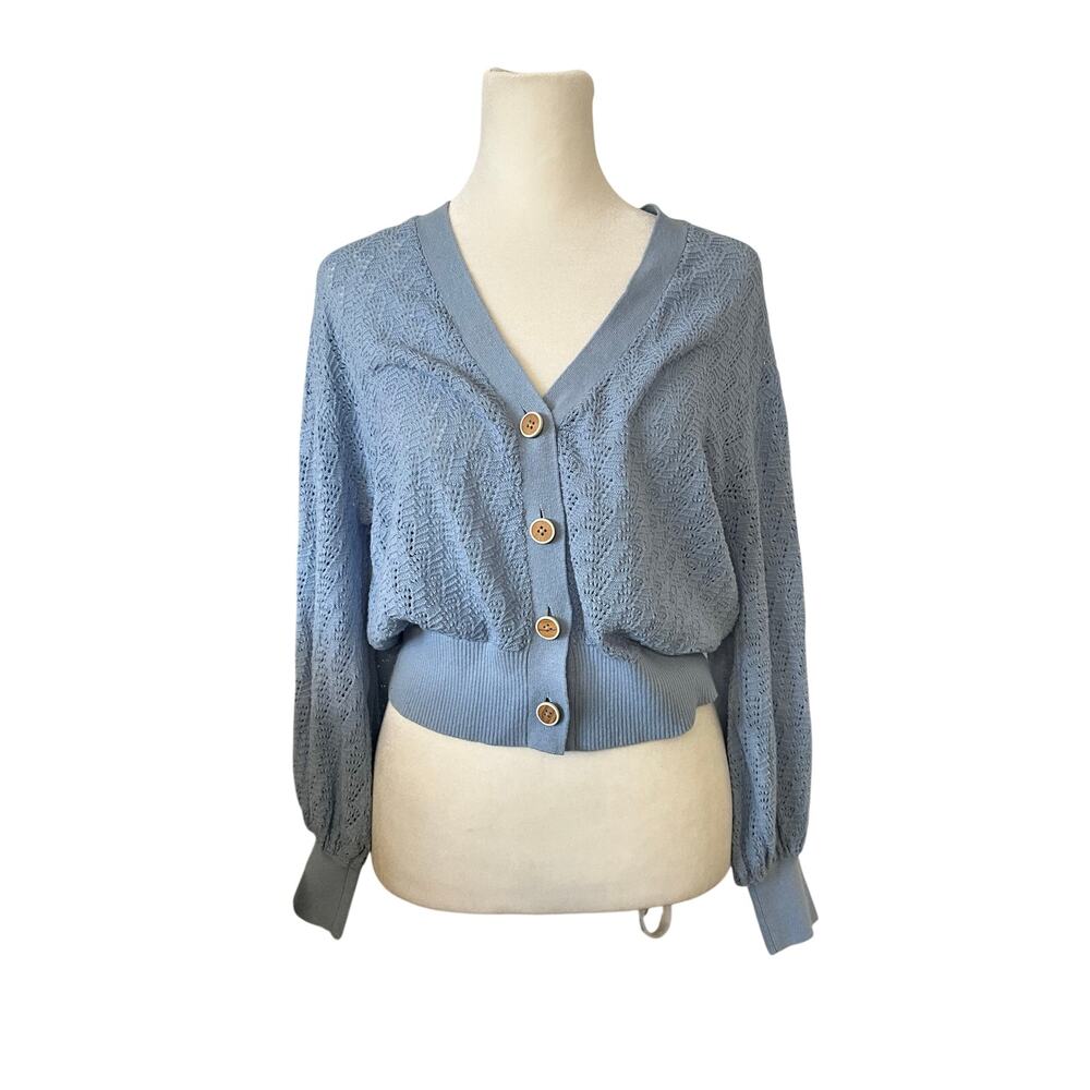Veronica Beard Baby Blue Cardigan